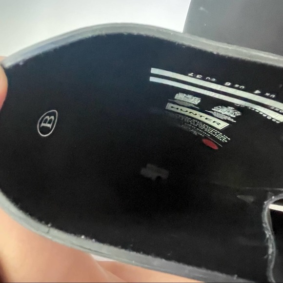 Hunter Black Tall Boots - Picture 5 of 9